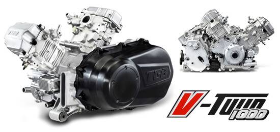 POWERFUL V-TWIN 1000 EFI ENGINE